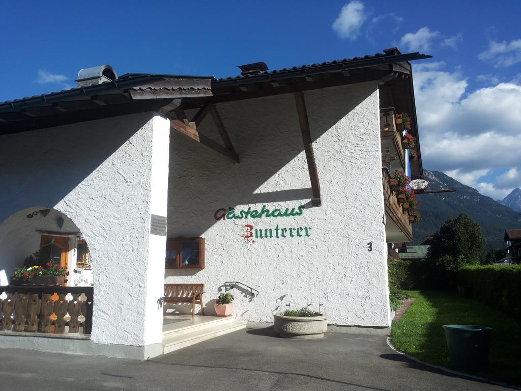 Gaestehaus Zunterer Wallgau Exterior photo